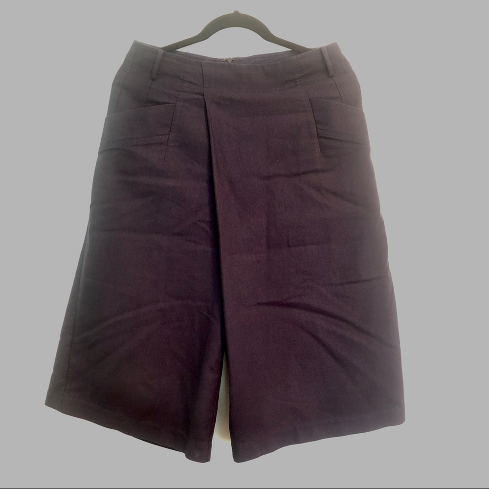 Cotton cropped pants with wide legs size perfect for the height of 165cm